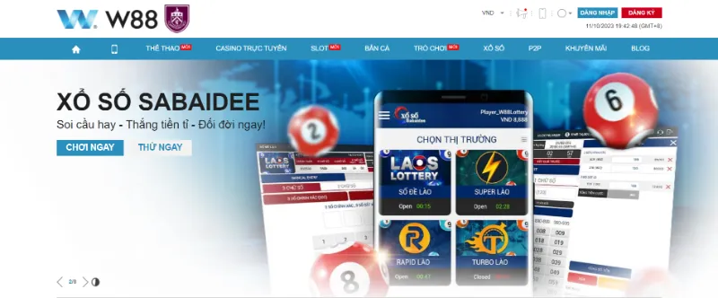 cổng lô đề online W88